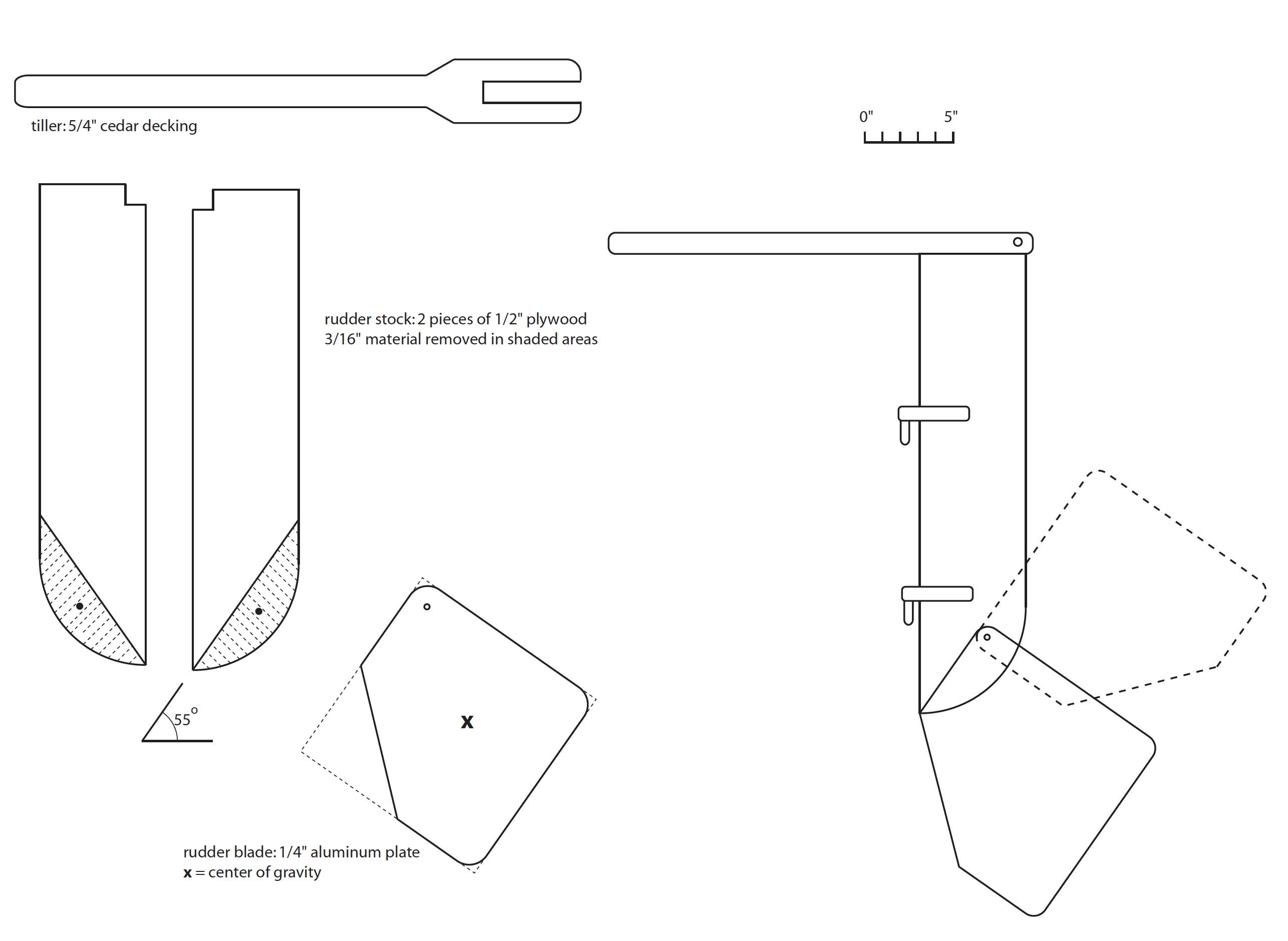 Build Your Own Kick Up Rudder - Small Craft Advisor