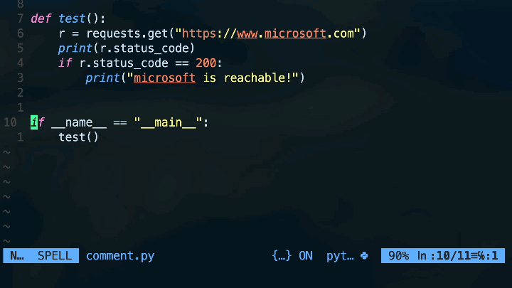 Best ways to comment in Vim - by Rashid Amiri - Vimology