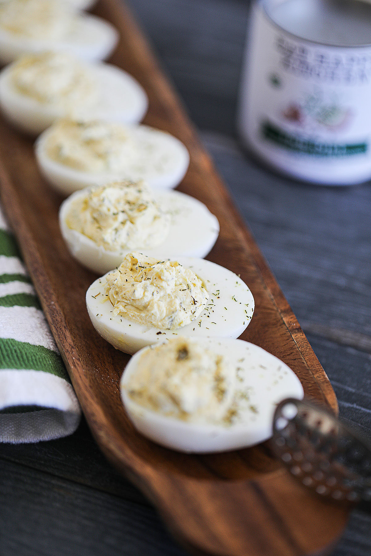 Dill Deviled Eggs
