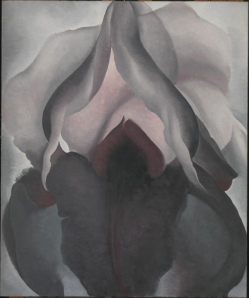 Georgia O'Keeffe's Black Iris painting