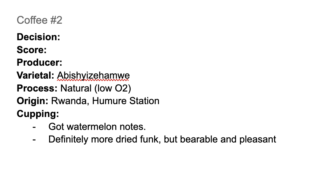 Low Oxygen Natural tasting notes