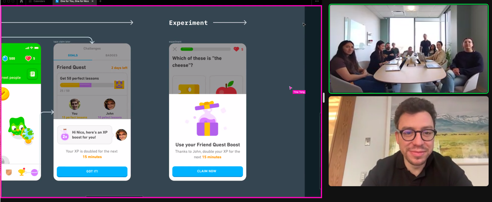 Image from How Duolingo builds product