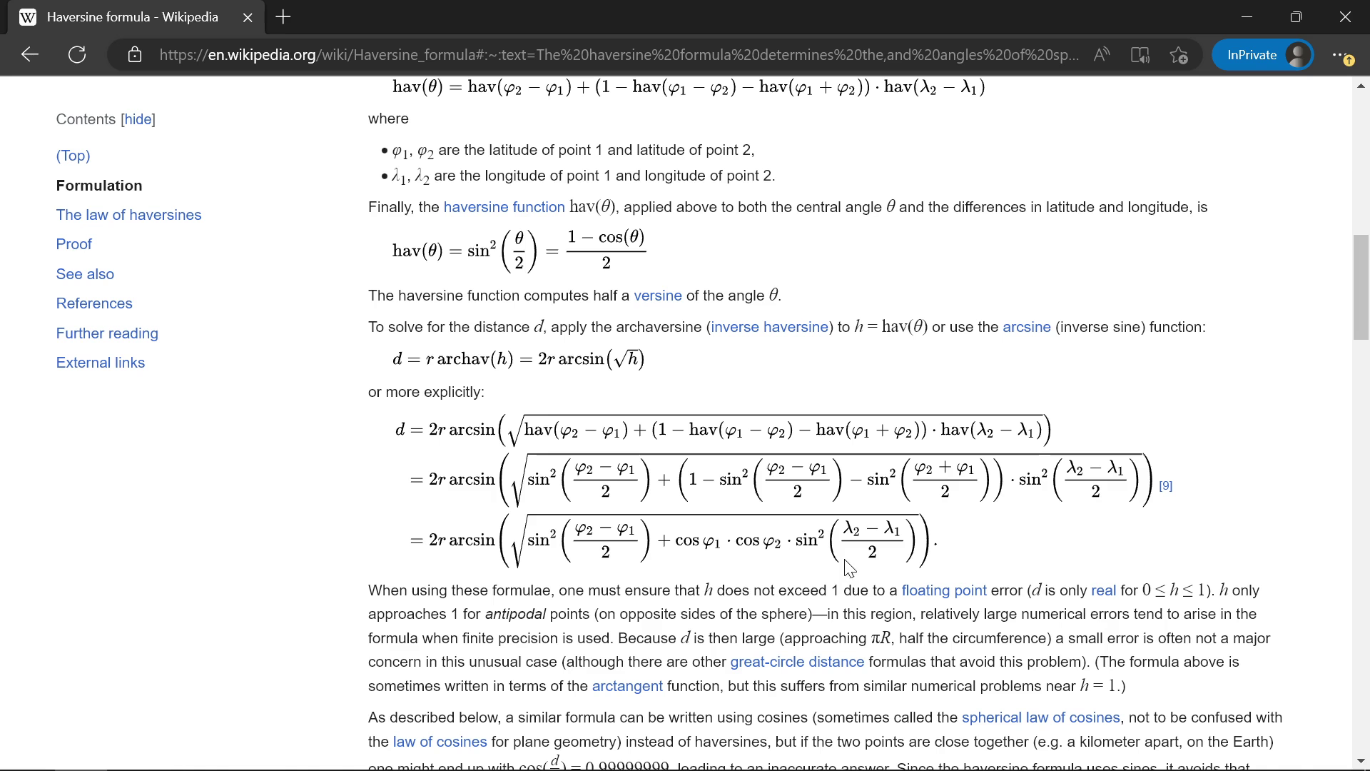 The Haversine Distance Problem - by Casey Muratori