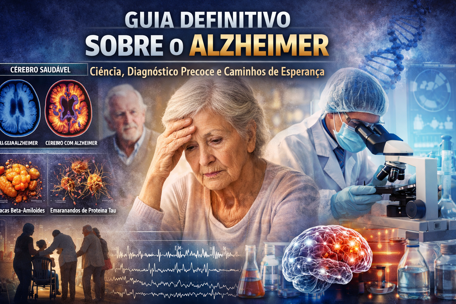 Alzheimer além da memória: sintomas iniciais, impacto social e os avanços que renovam a esperança