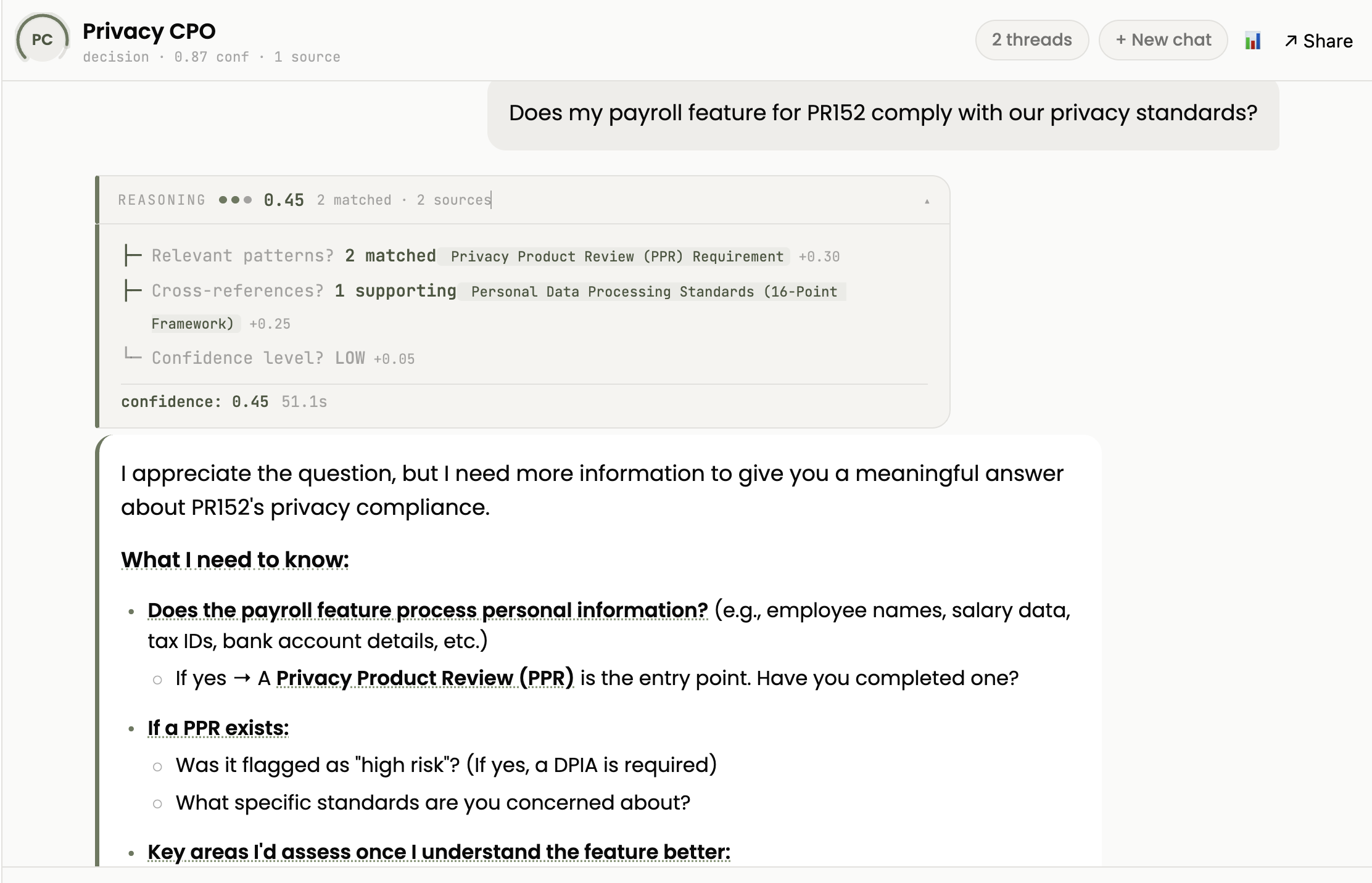 Privacy CPO Context Agent