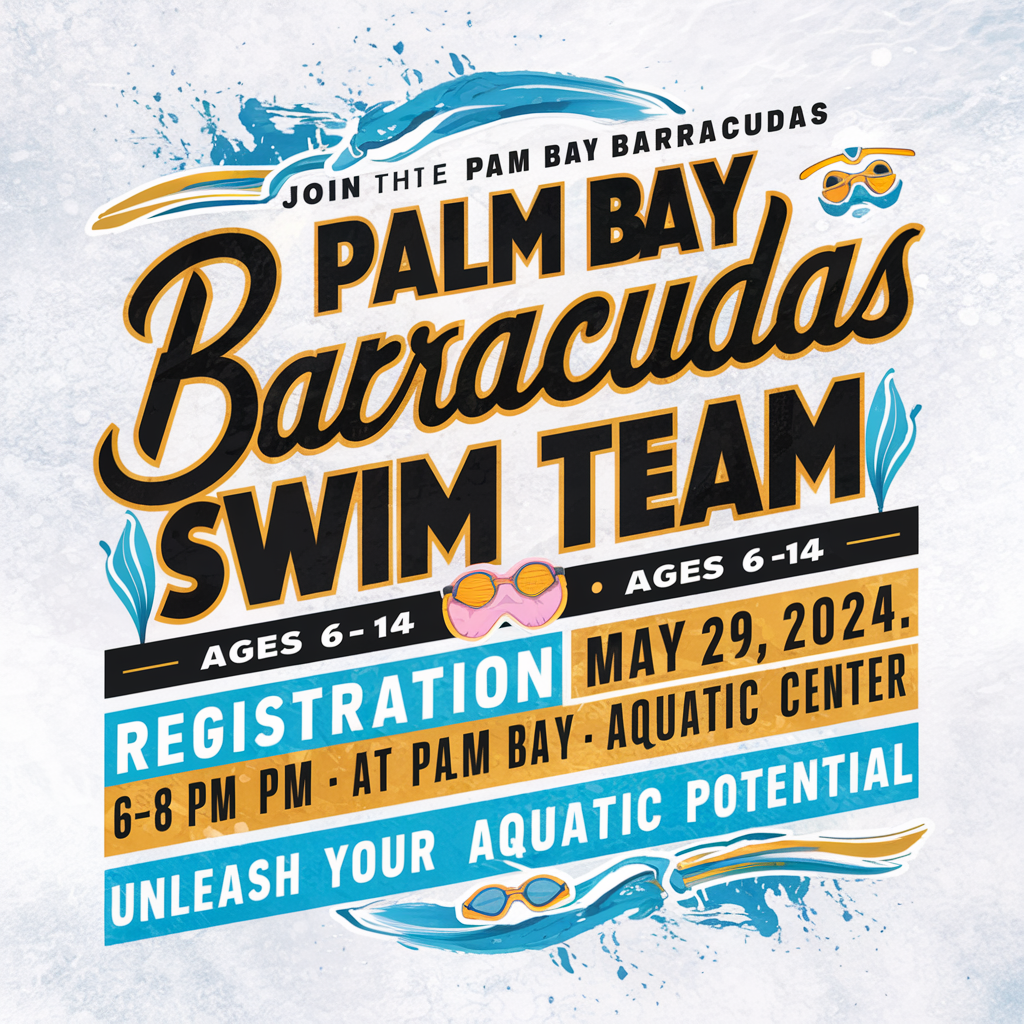 Image for article: Dive into Summer with the Palm Bay Barracudas Swim Team 🏊‍♂️