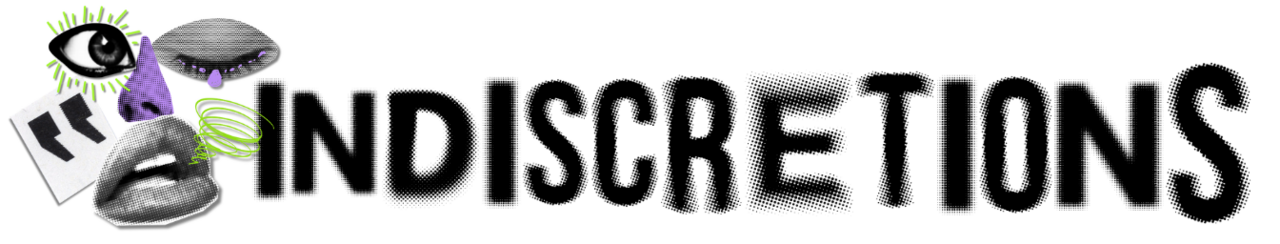 Substack banner for @indiscretions