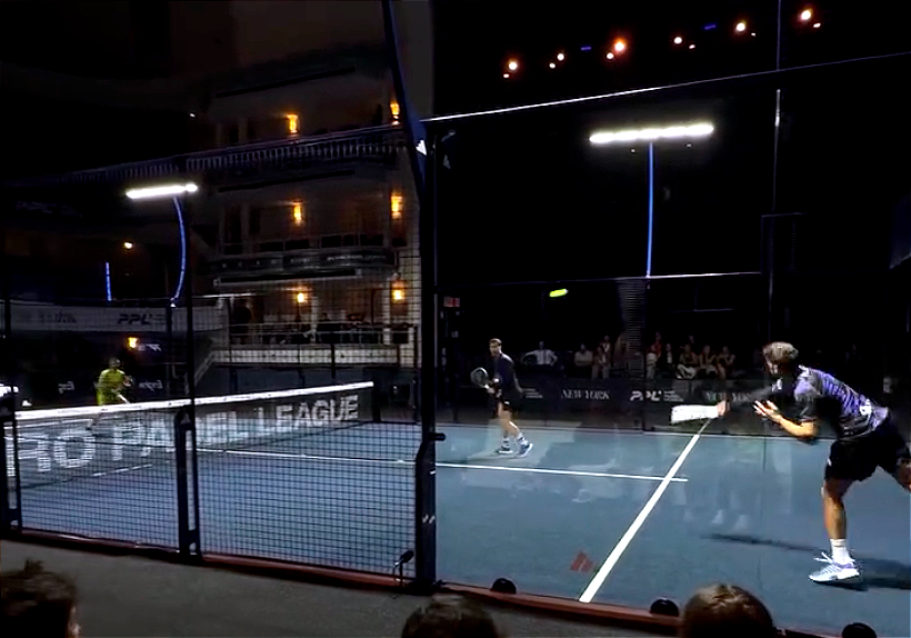 First event of the 2026 Pro Padel League season at the Hammerstein Ballroom