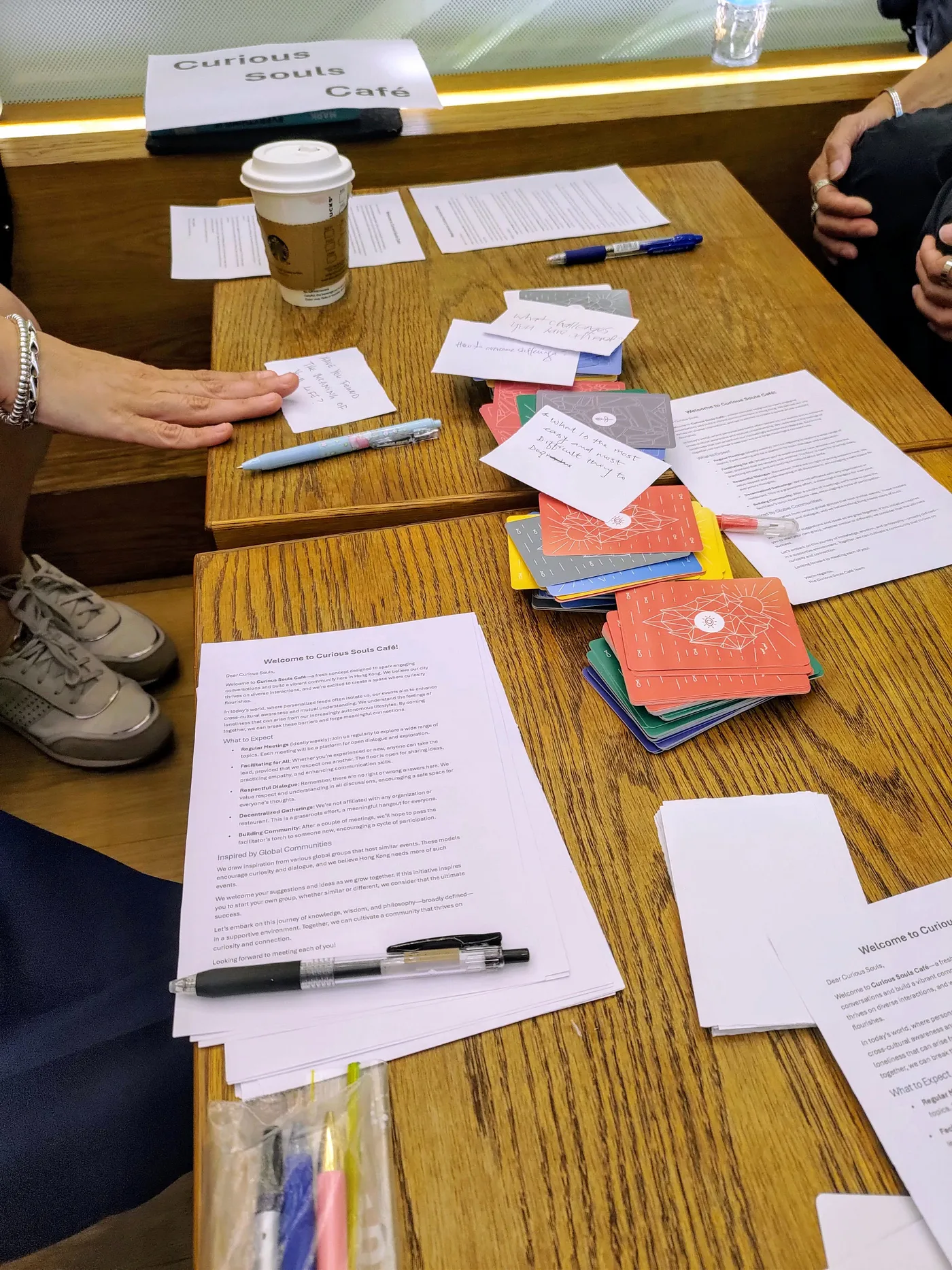 Bring-Your-Own-Question session