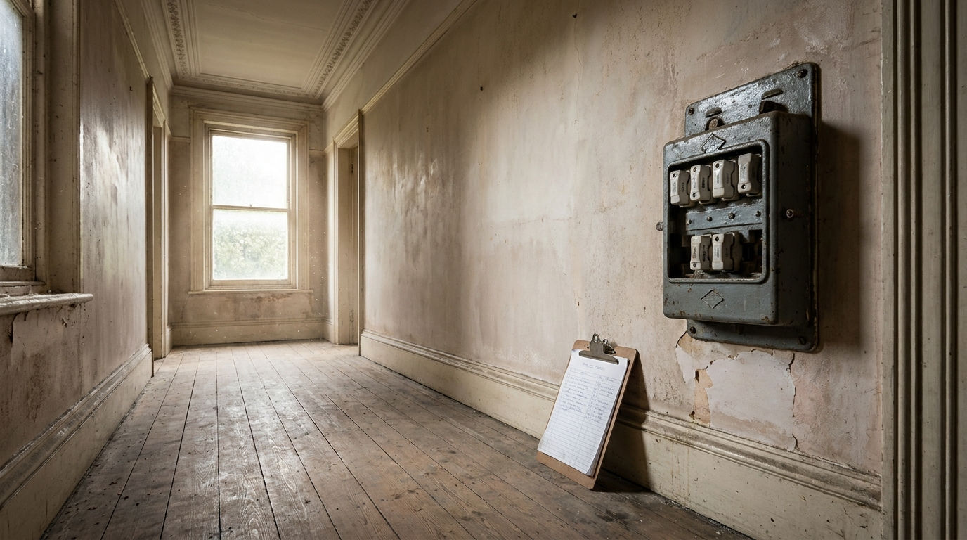 Buying a place and the EICR came back "unsatisfactory"... what it really means (and how to use it)