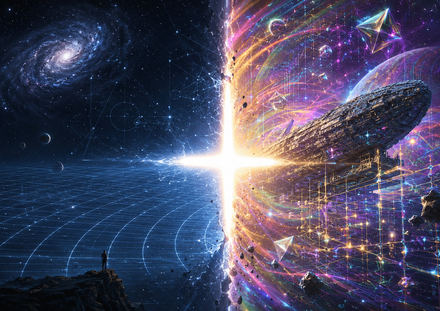 The Science Fiction Universe Built From One Plus Sign