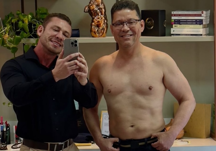 Governador de Rondônia quer 'abdômen trincado' e contrata nutrólogo