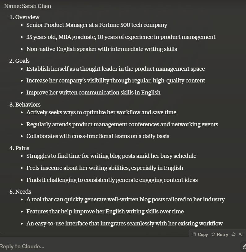 Comment les LLM peuvent vous aider a creer des personas produit