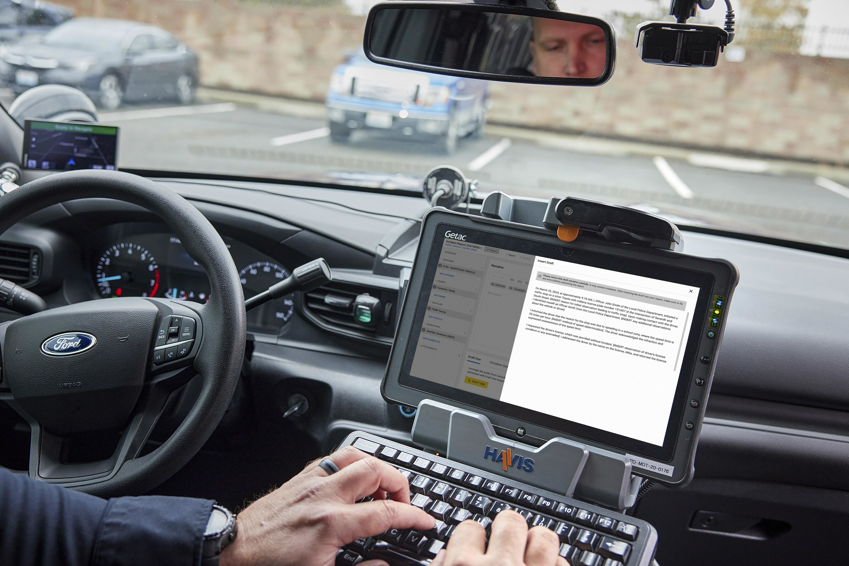 AI reports can be generated in just five minutes after an incident ends
