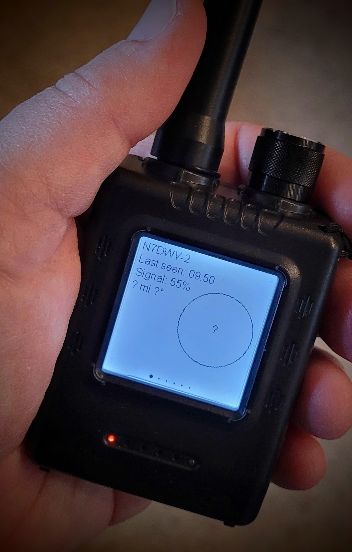 ThinkNode M1 in hand