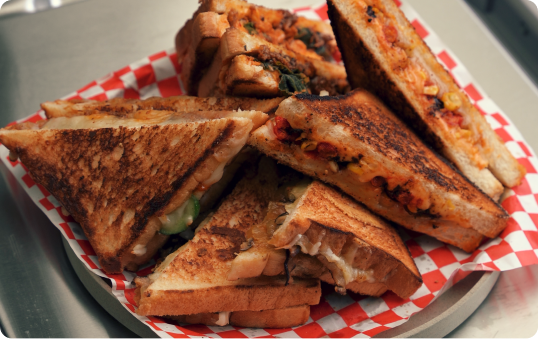 Throw yourself a grilled cheese party this summer