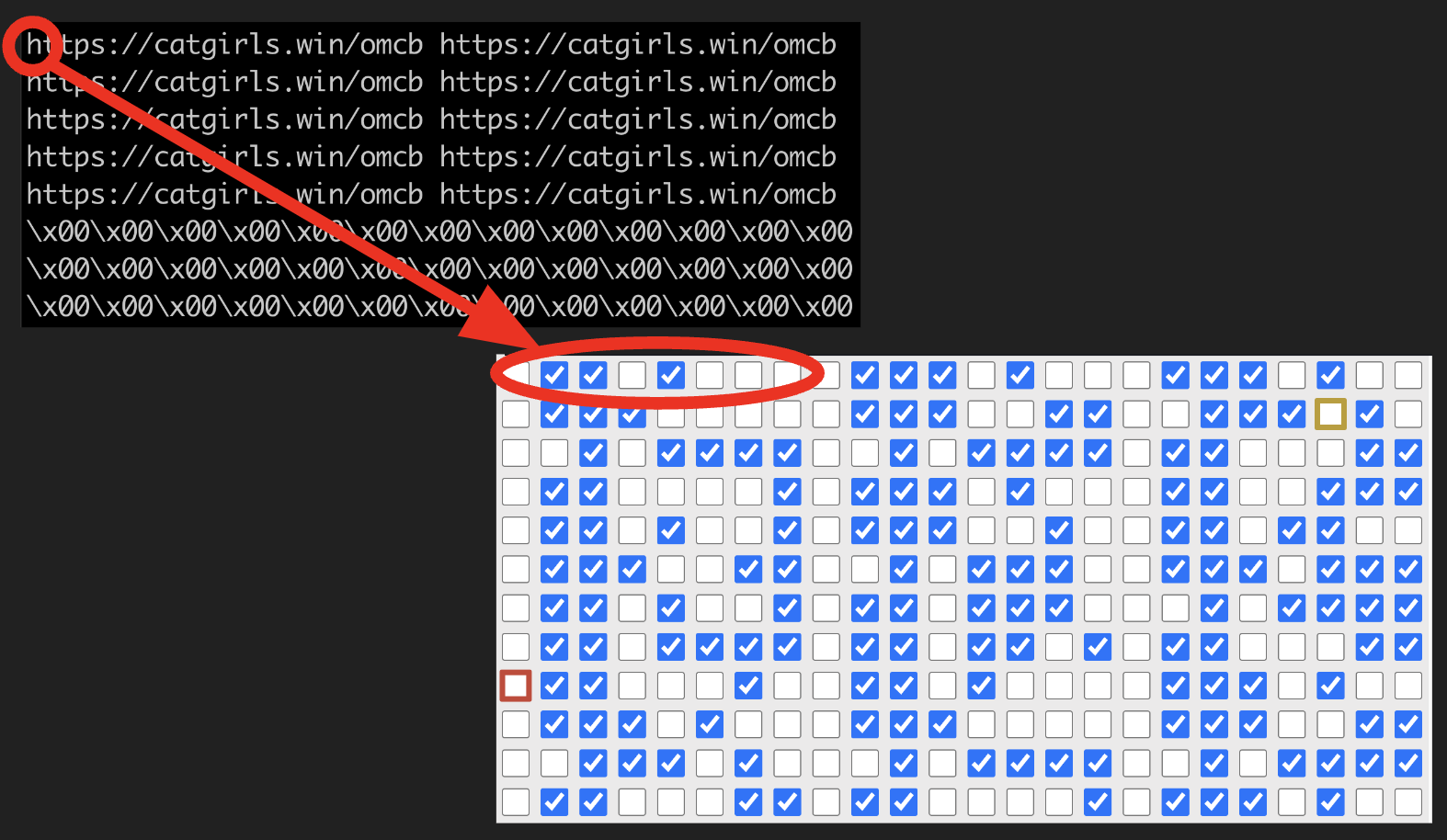 The Secret Inside One Million Checkboxes