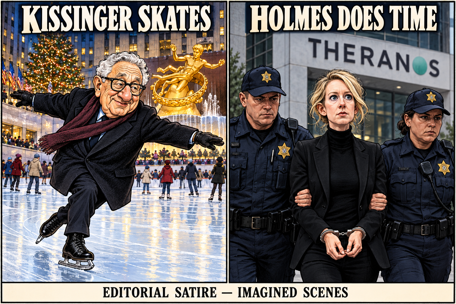 Kissinger Skates Again With Latest Theranos Movie