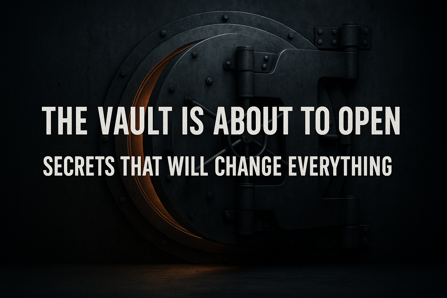 🎉 EXPOSED! THE VAULT IS COMING — AND THE TRUTH WILL SHAKE THE VERY CORE OF POWER! 🎉