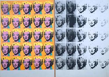 Andy Warhol's Marilyn Diptych artwork