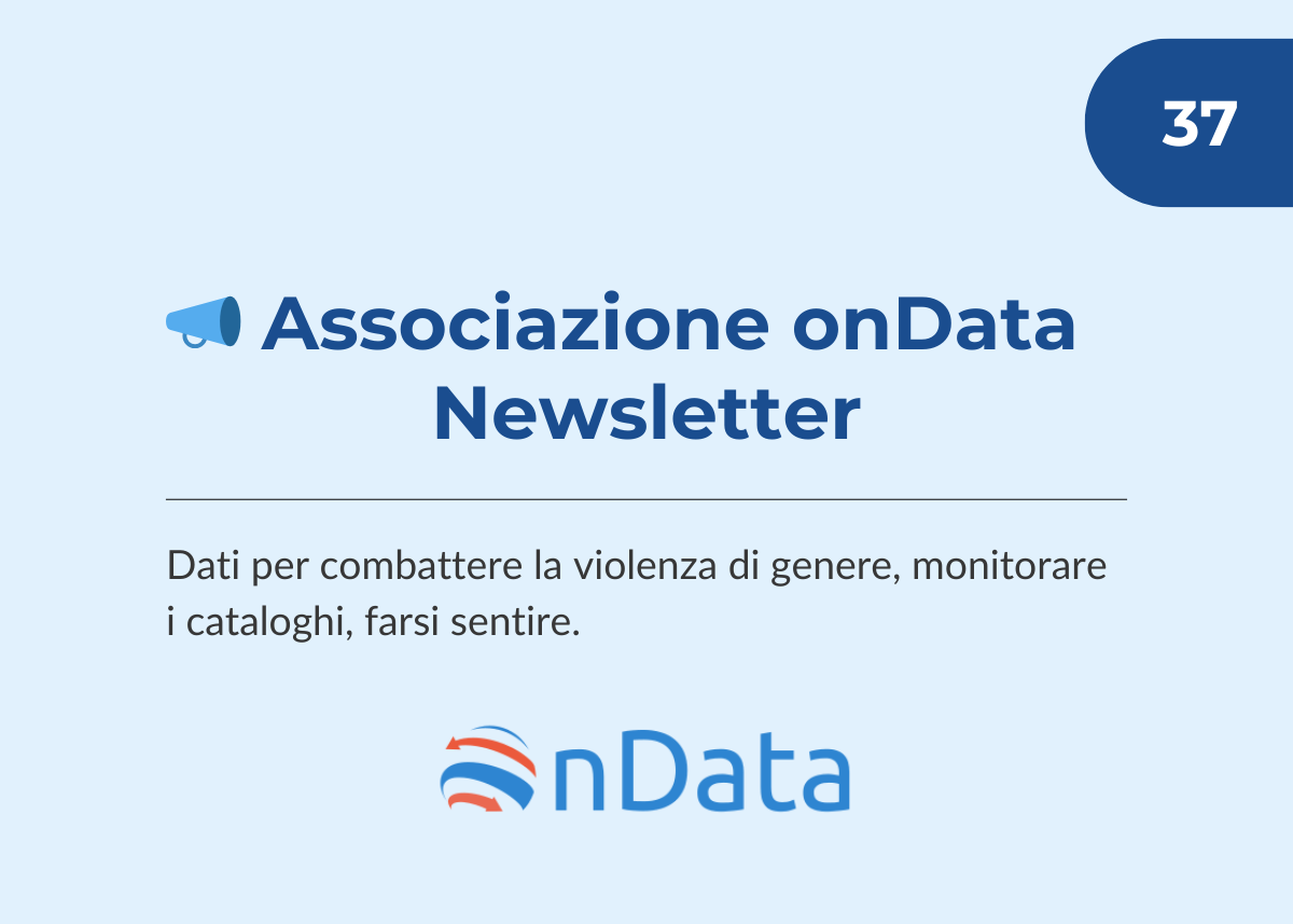 Associazione onData - Newsletter #37
