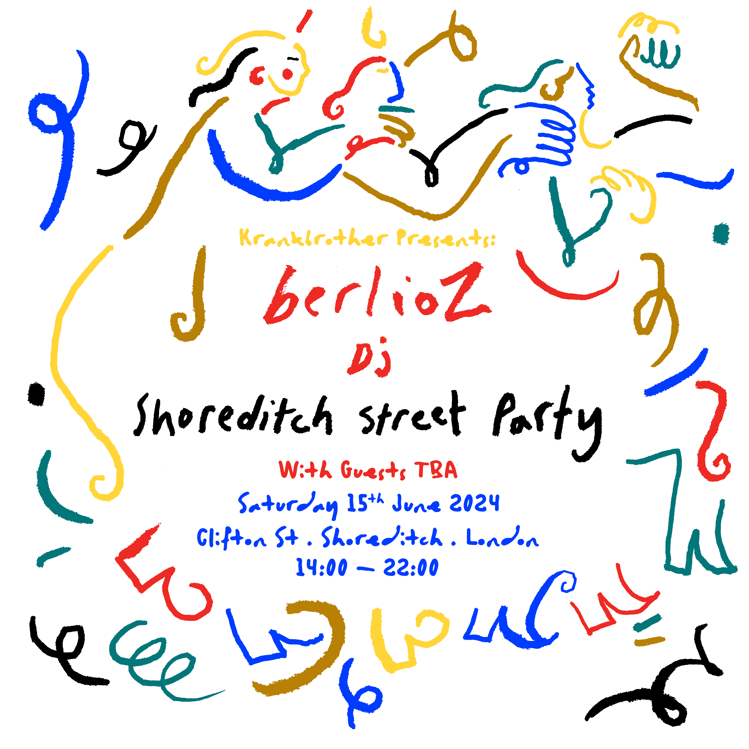 berlioz Shoreditch street party berlioz