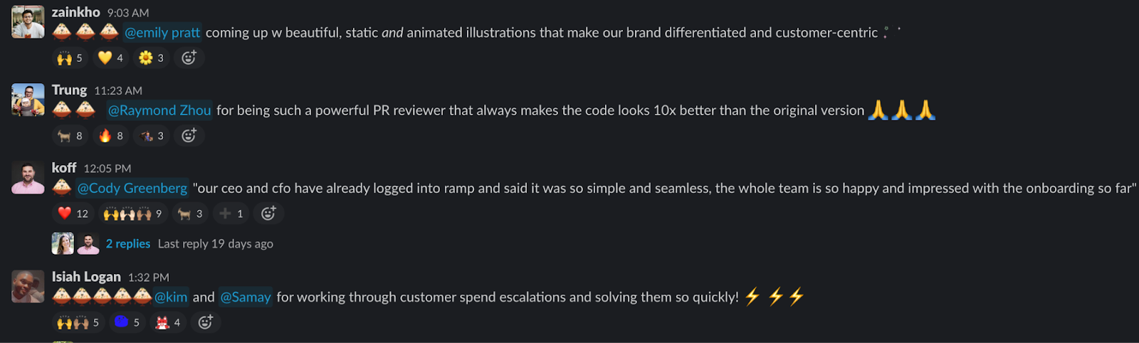 Image from How Ramp builds product