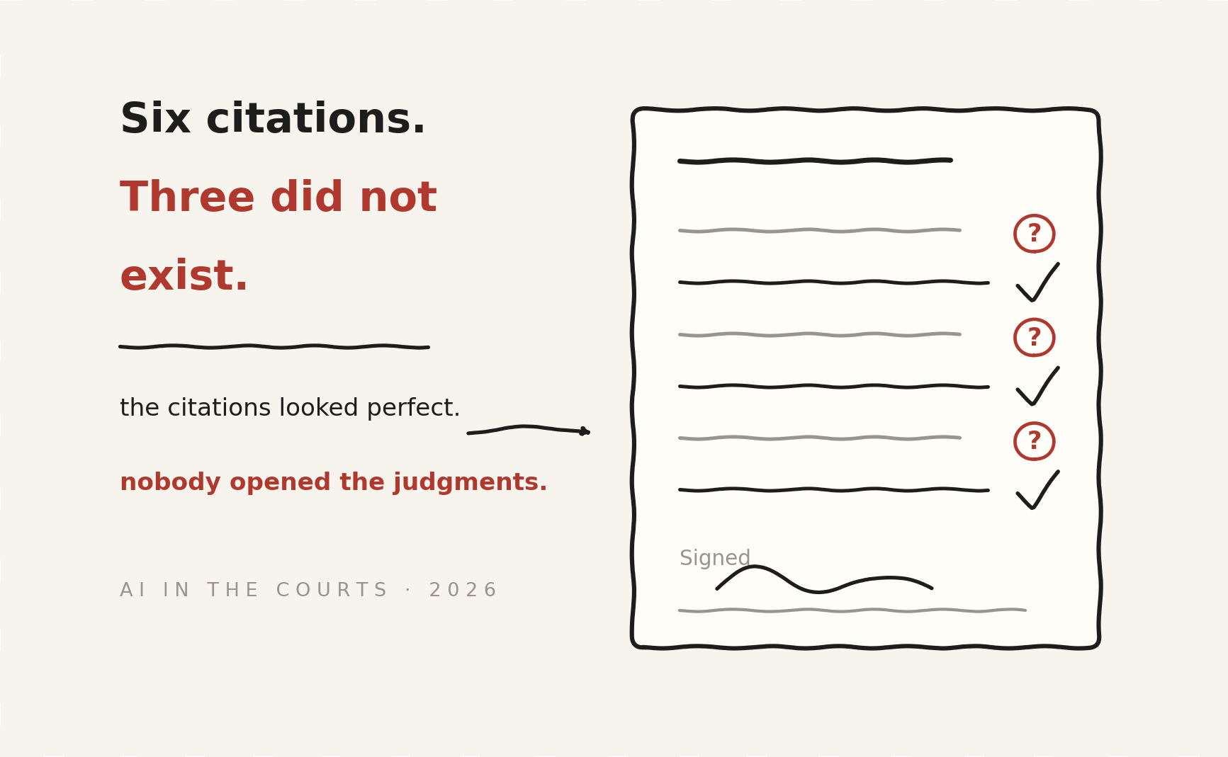 Cover image for "AI in Your Pleadings Is Now a Disciplinary Question" by Ravi Daparthi