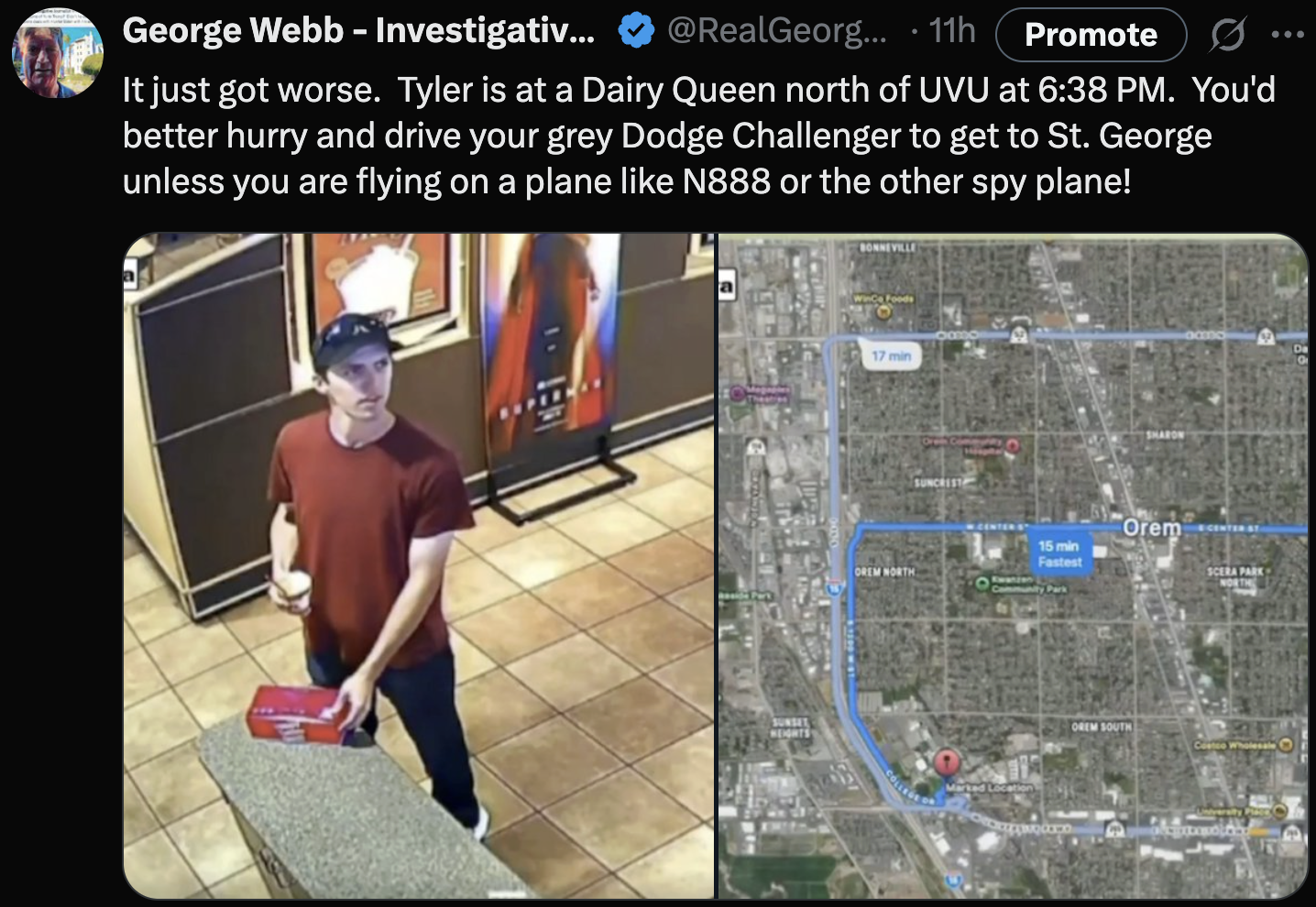 Tyler In The Skies With DQ, And A Superman Blizzard To Boot