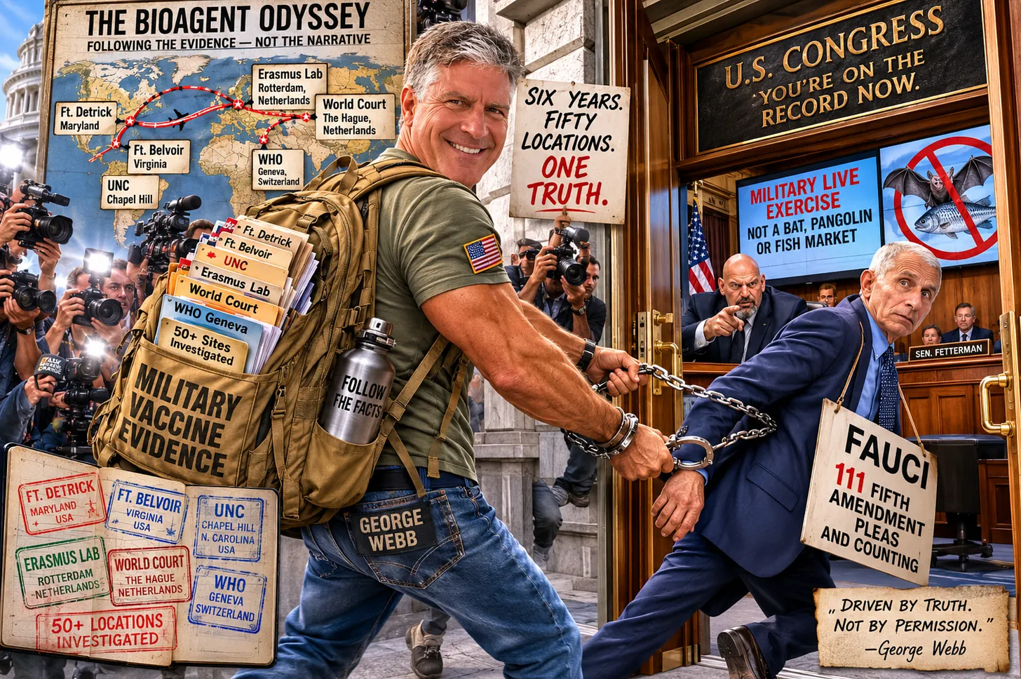 Fauci's Ouchies Brought To You By Citizen Journalists
