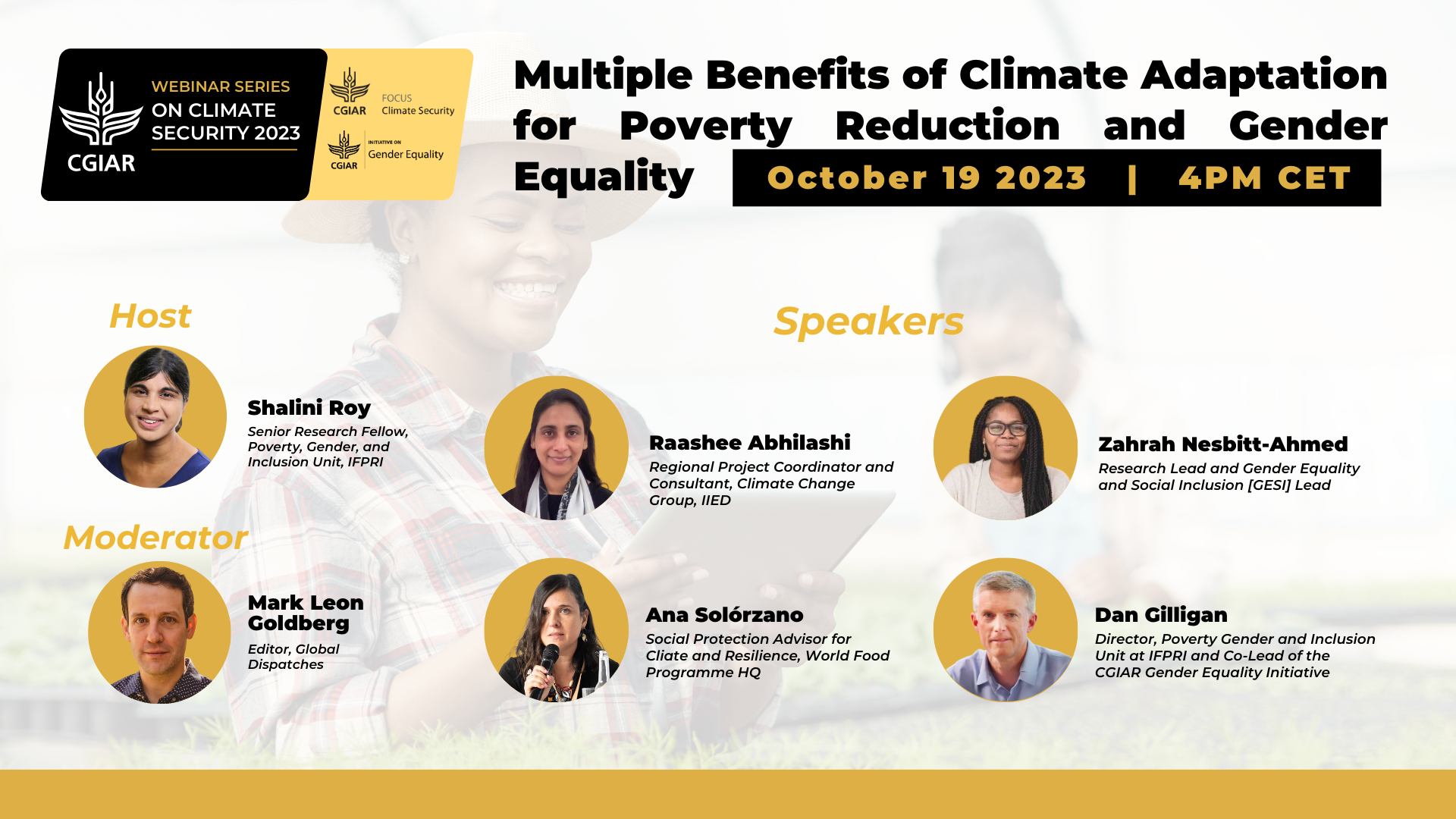 How Climate Adaptation Can Reduce Poverty and Promote Gender Equality