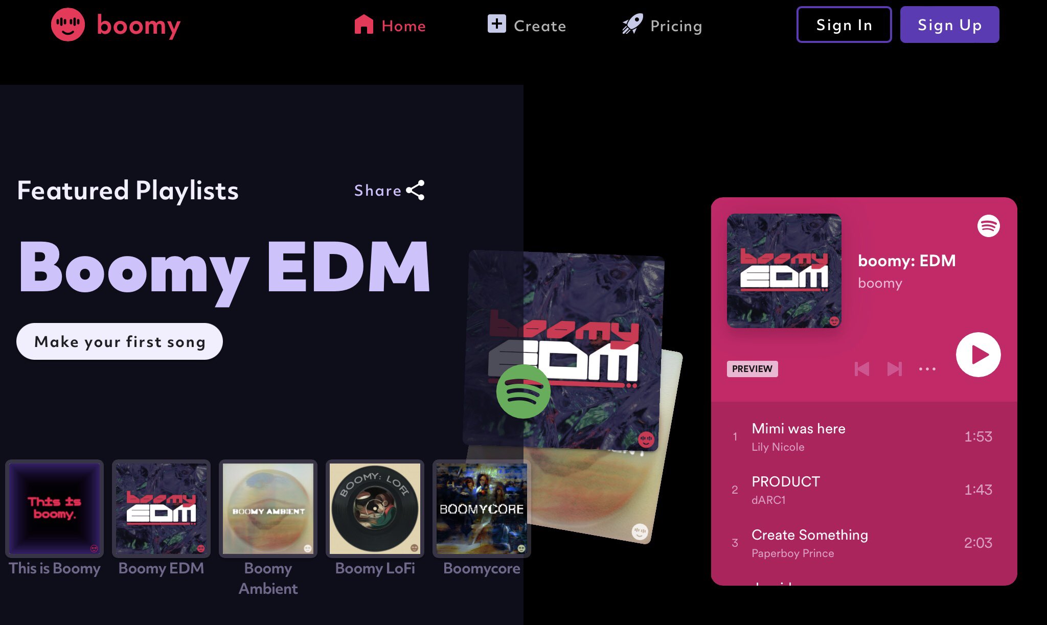 Boomy - Create AI Music (@boomy) / X