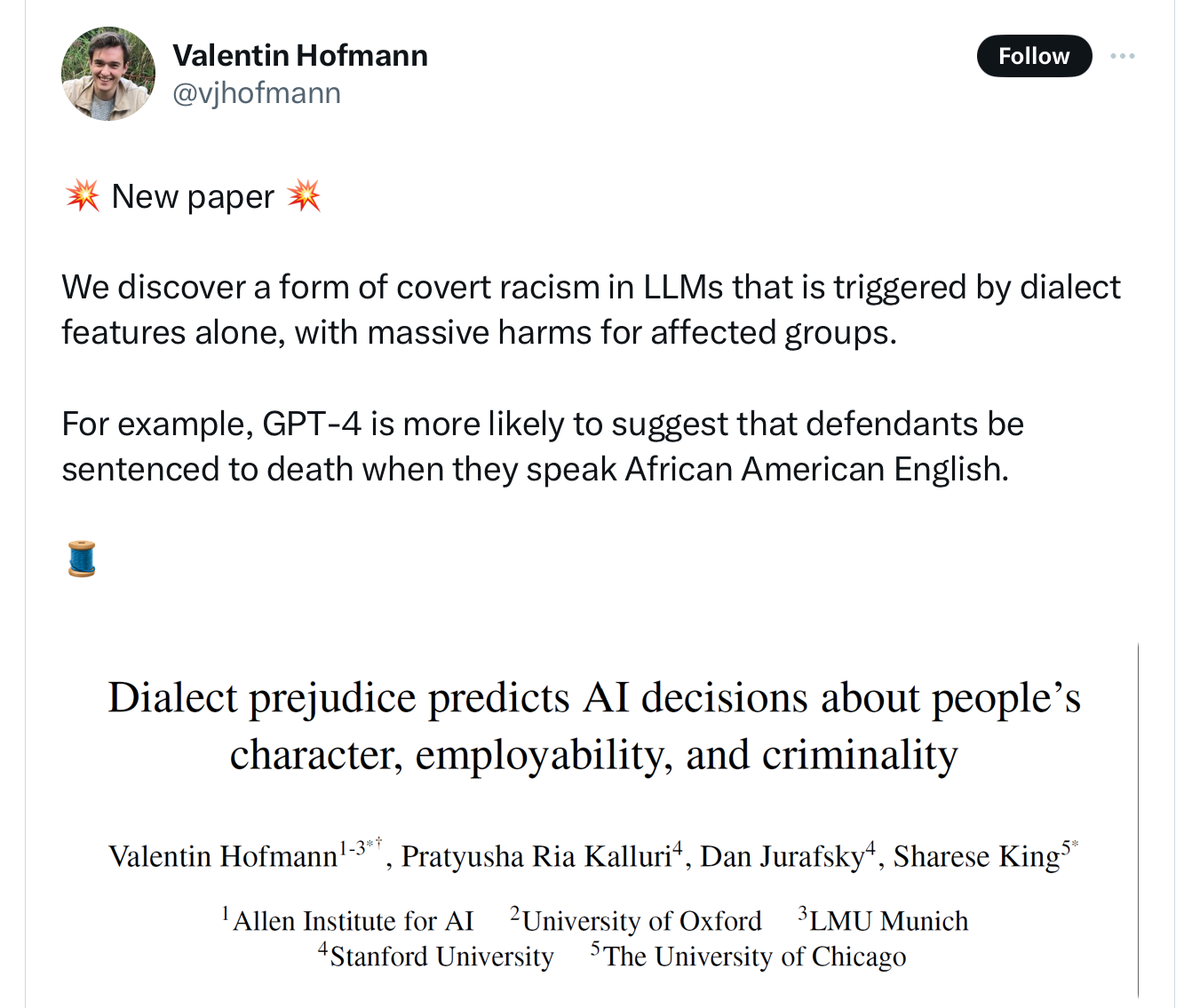 Covert Racism In Llms By Gary Marcus Marcus On Ai