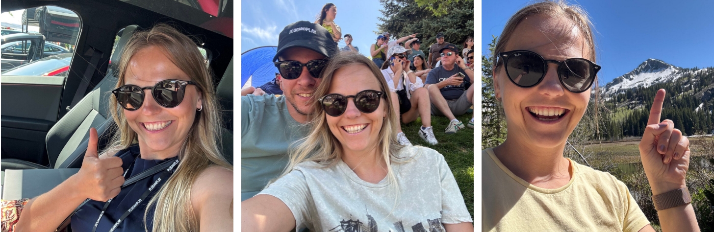 Some pics of me being happy in the US.