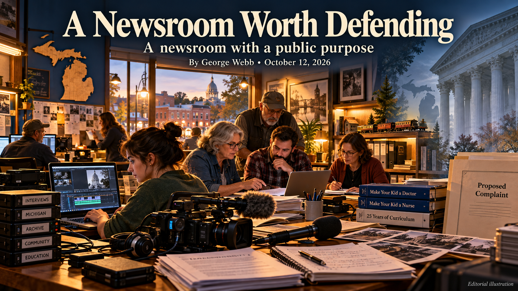 A Newsroom Worth Defending - YouTube Lawsuit Review