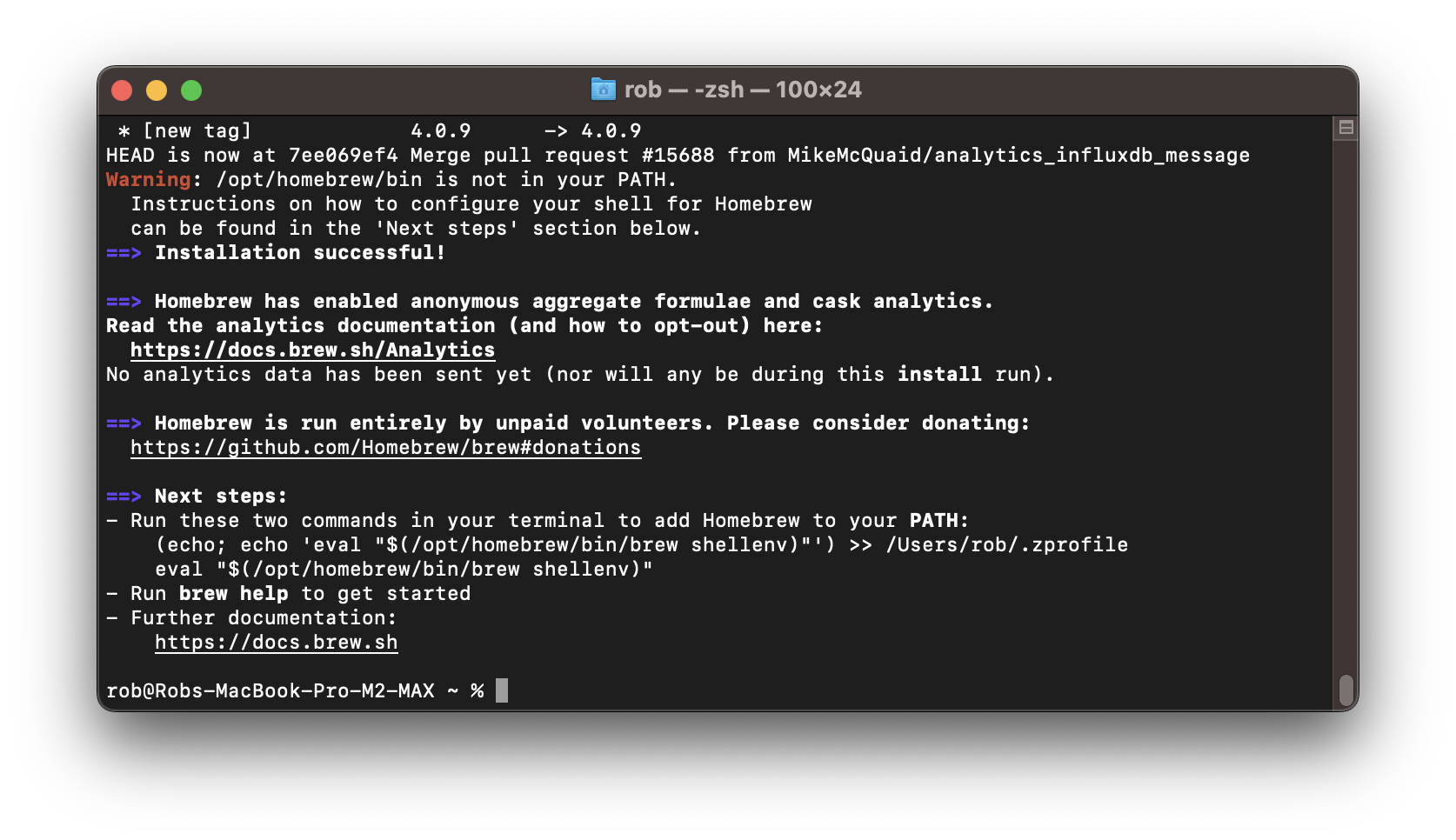 Guide: Homebrew, Python and Visual Studio Code on Mac