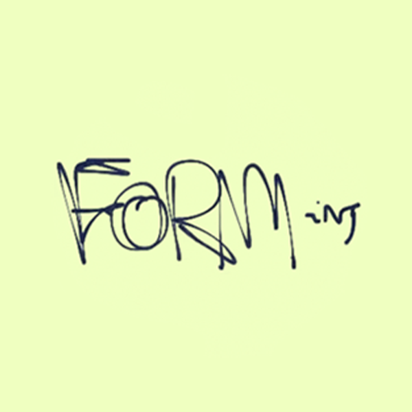 Substack banner for @forming