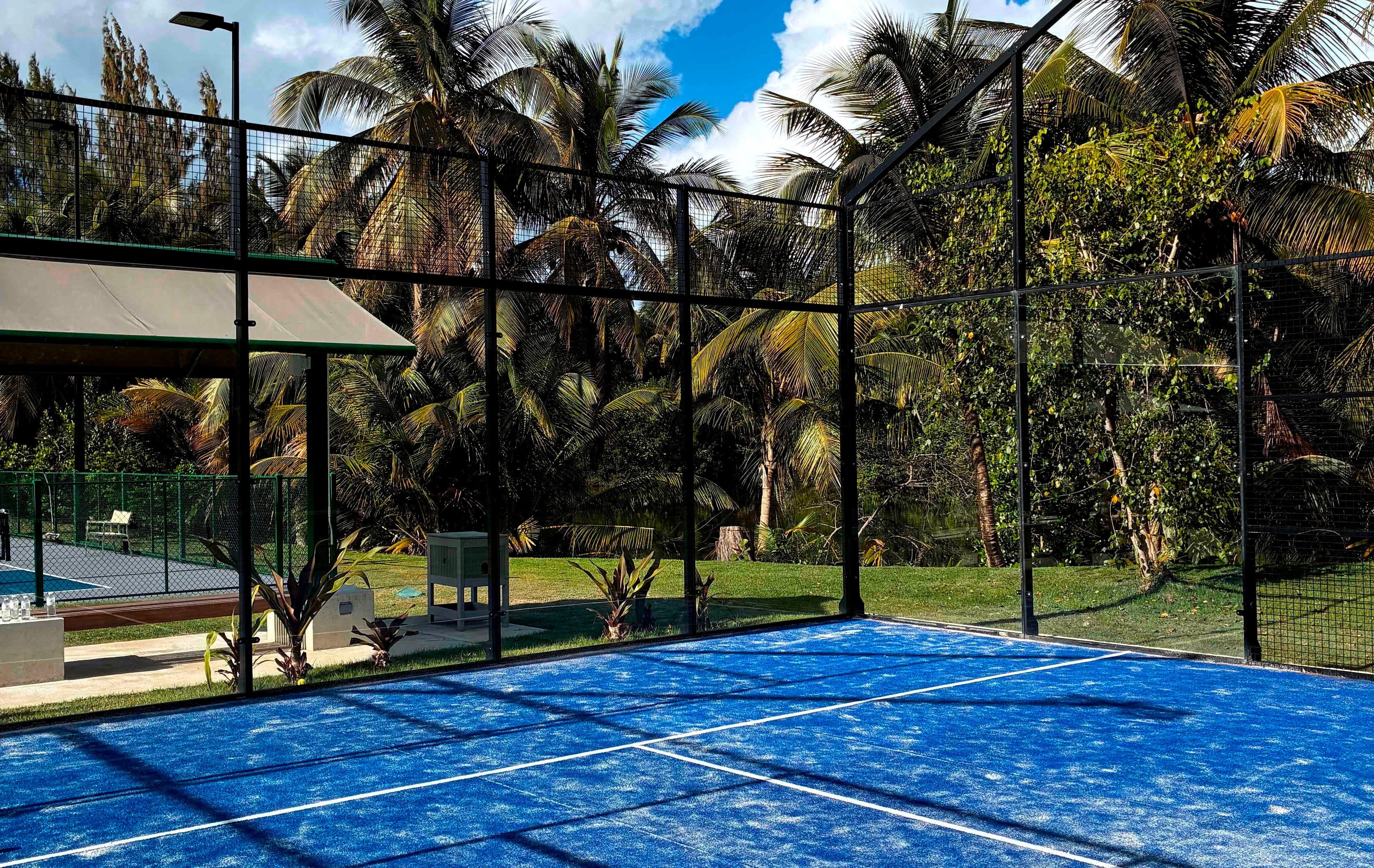 Padel court at the Four Seasons Puerto Rico