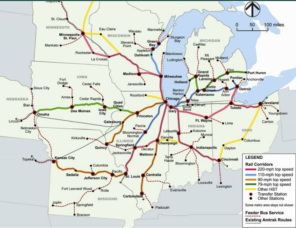 The Case for High Speed Rail: Chicago to the Twin Cities