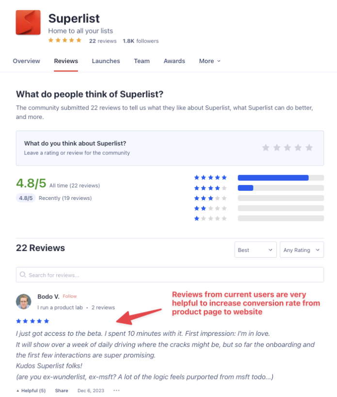 Image from How to successfully launch on Product Hunt (when it’s right for your startup)