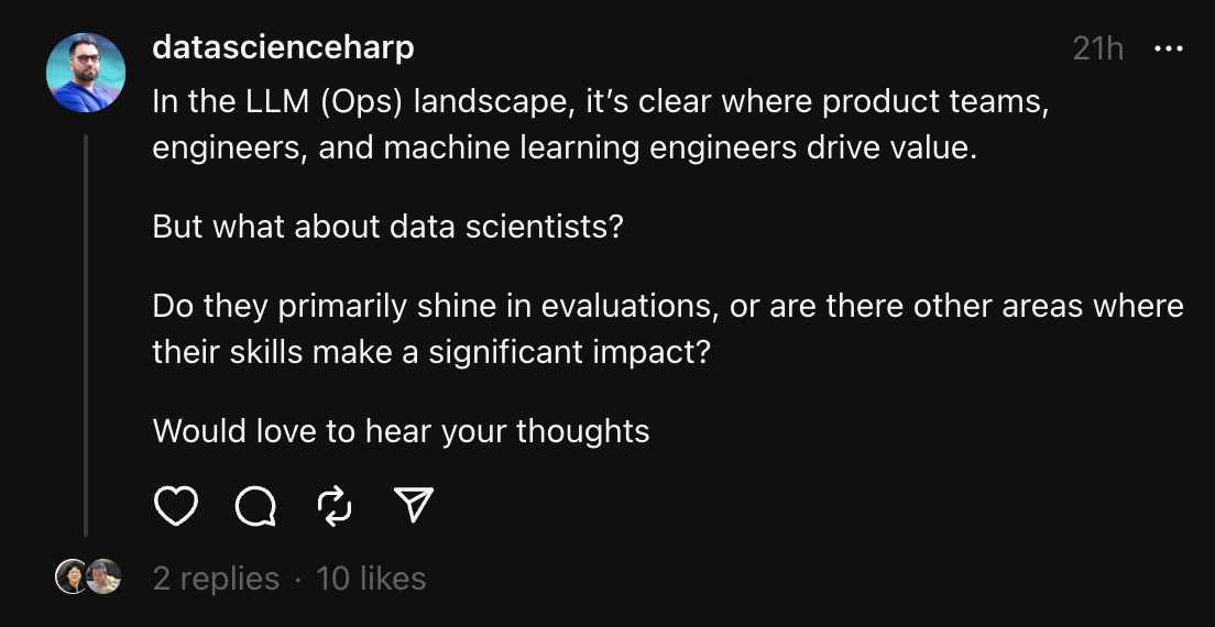 The Evolving Role of Data Scientists