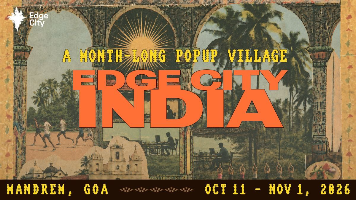 Edge City Goa 2026 official banner