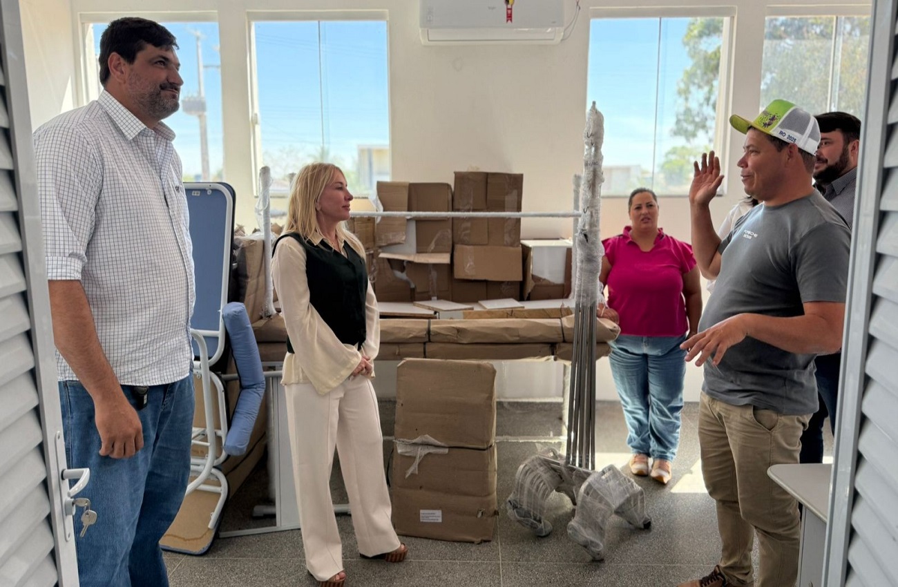 Ieda Chaves visita Cabixi e destina R$ 1,2 milhão para saúde, educação e lazer