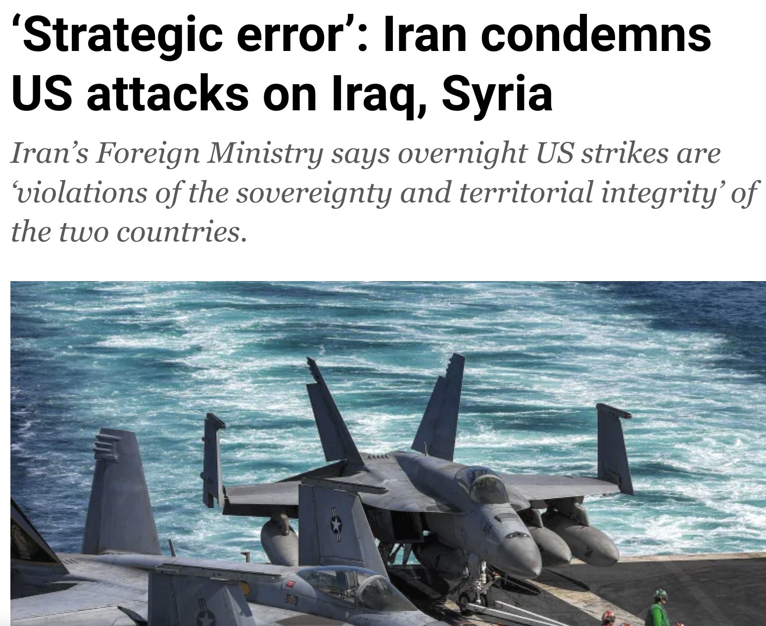 Targeting Iran (Here we go again... and again)