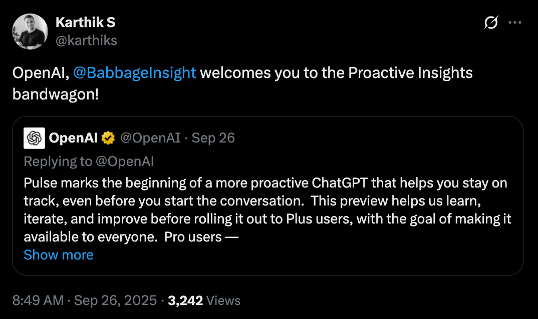 Welcome to the Proactive Bandwagon