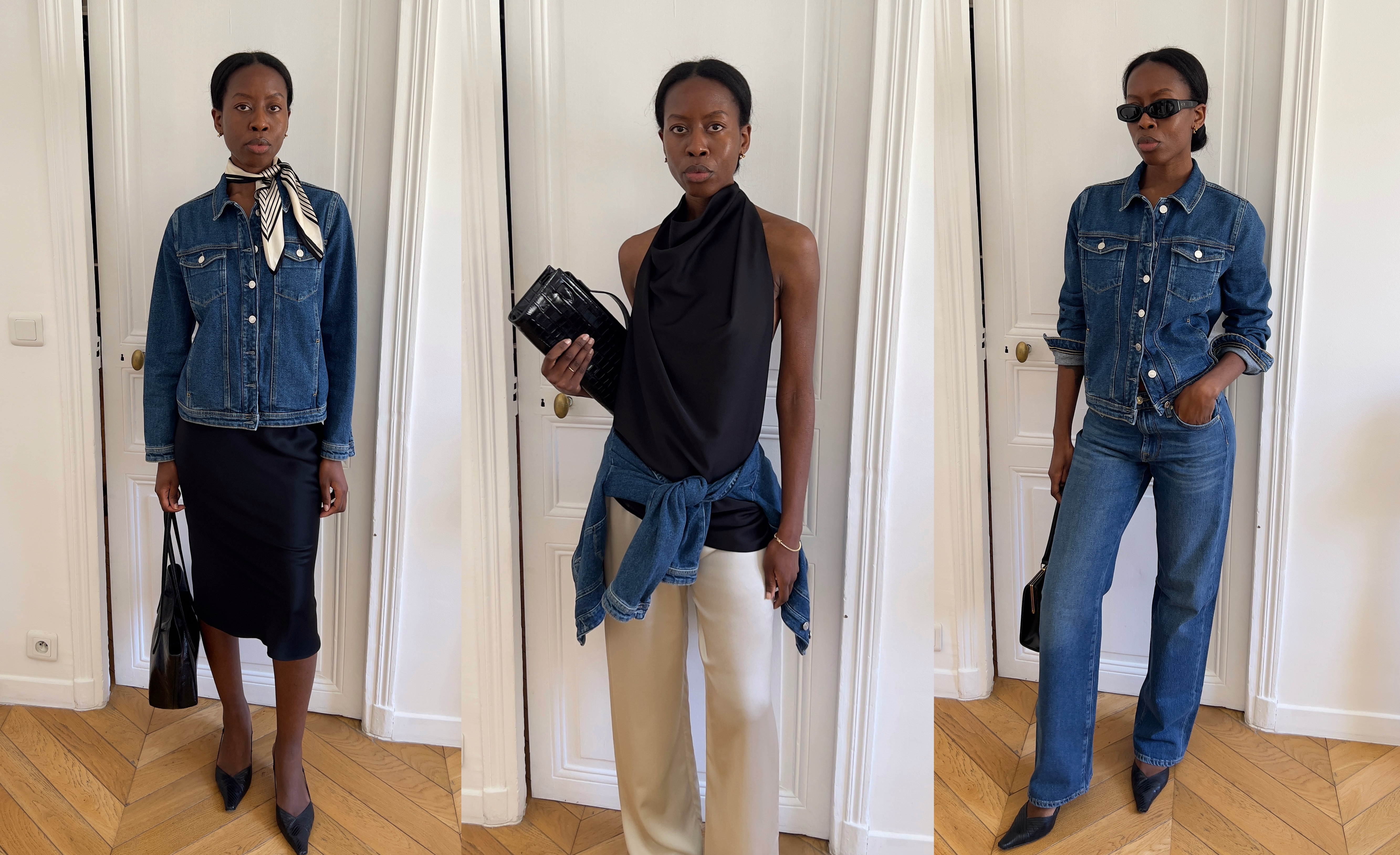 HTW: The Denim Jacket - by Sylvie Mus - les underdressed