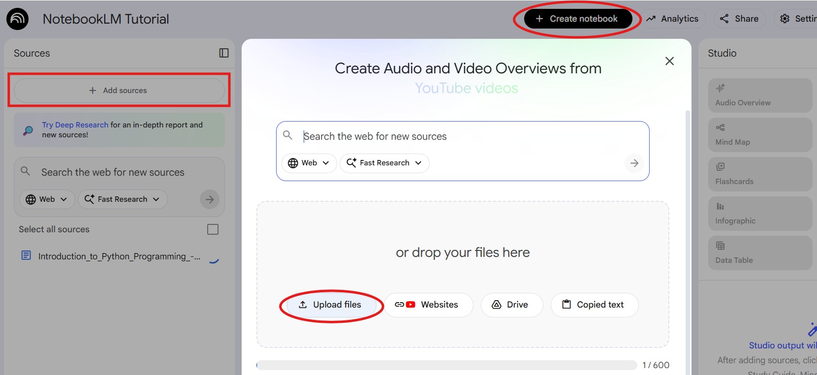 How to Use NotebookLM Studio: Turn PDFs into Podcasts and Slides