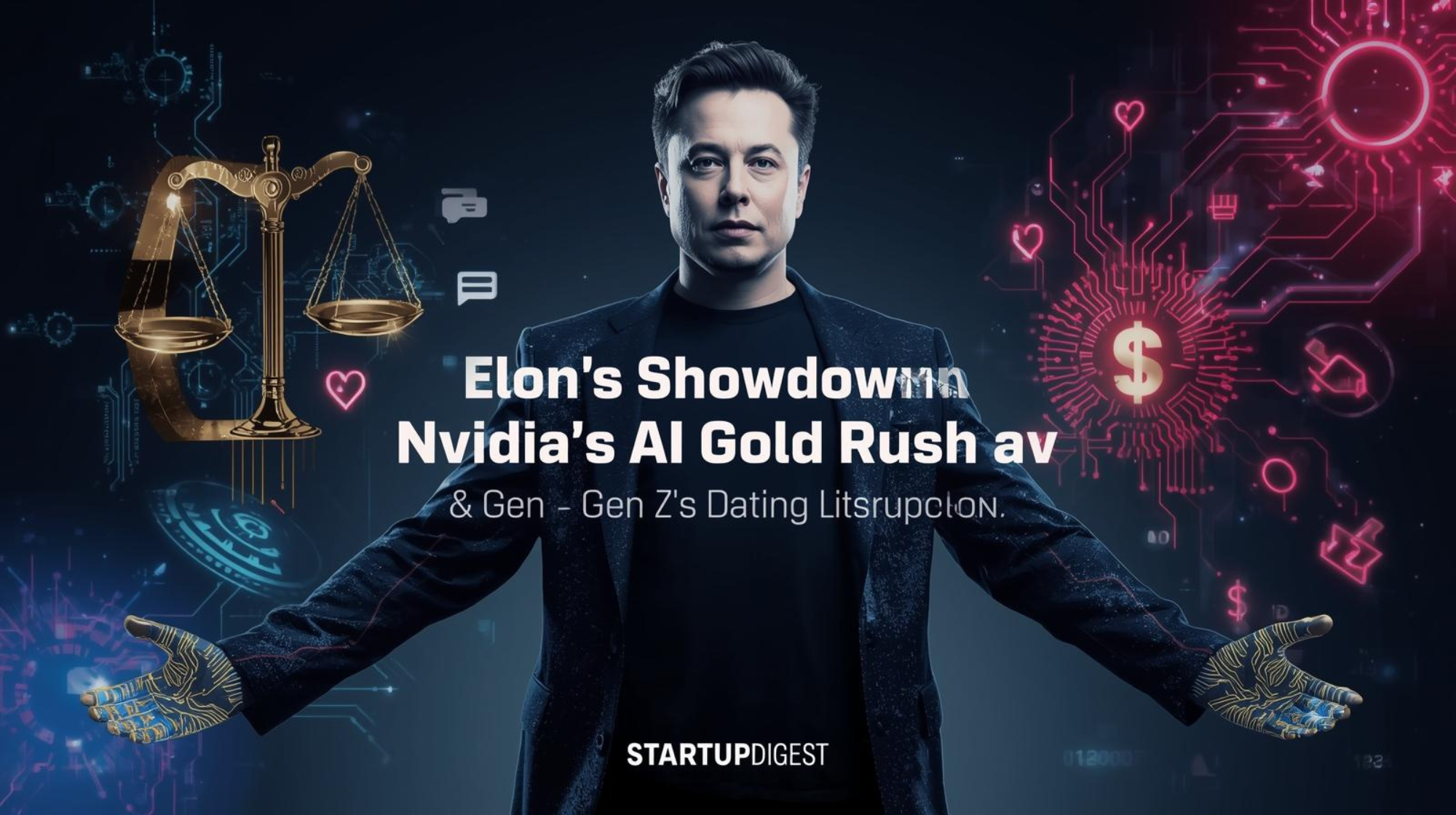 💰 Elon’s Showdown, Nvidia’s AI Gold Rush & Gen Z’s Dating Disruption 💥
