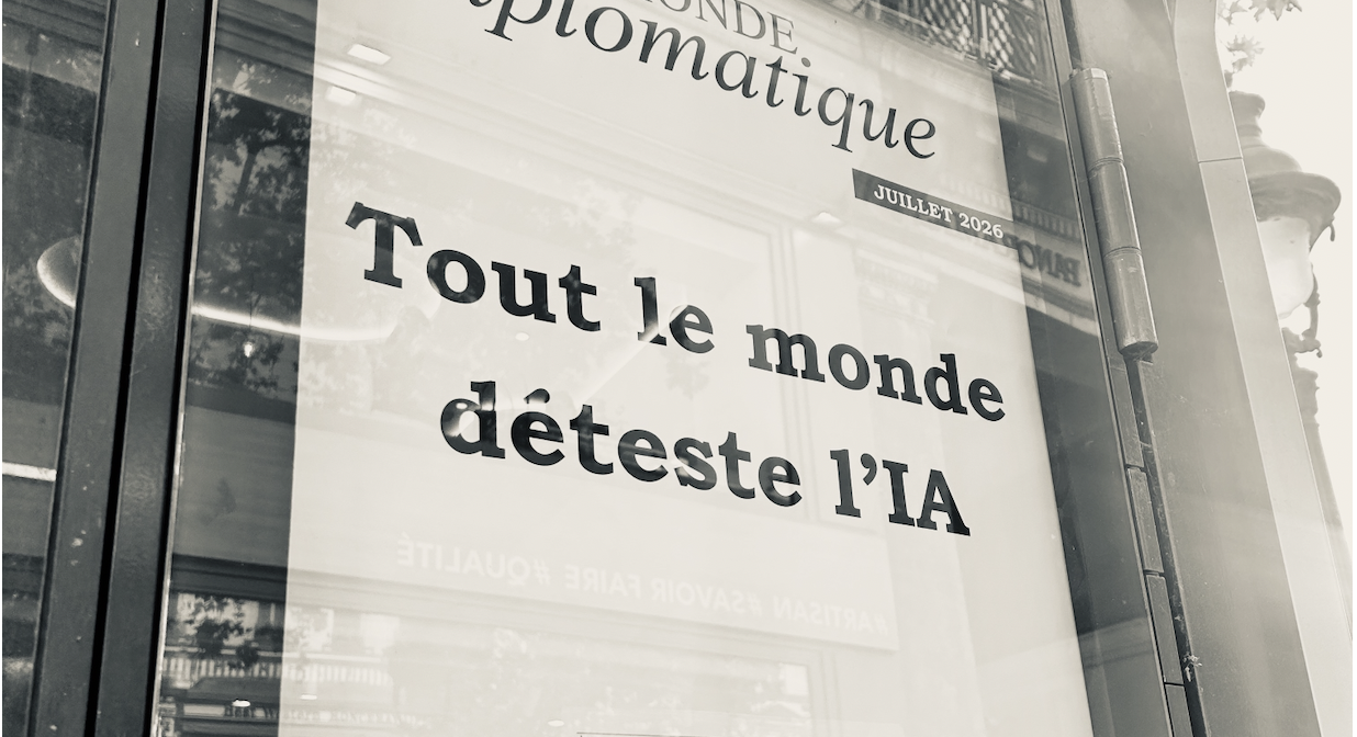 "Everyone hates AI" in Paris