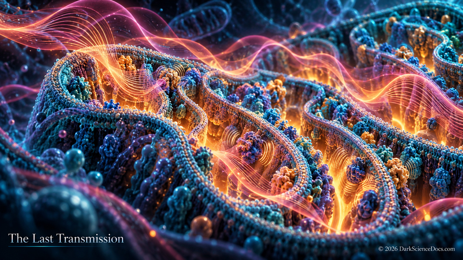 Concept artwork. An infrared hypothesis imagines another route between physical surroundings and cellular energy.